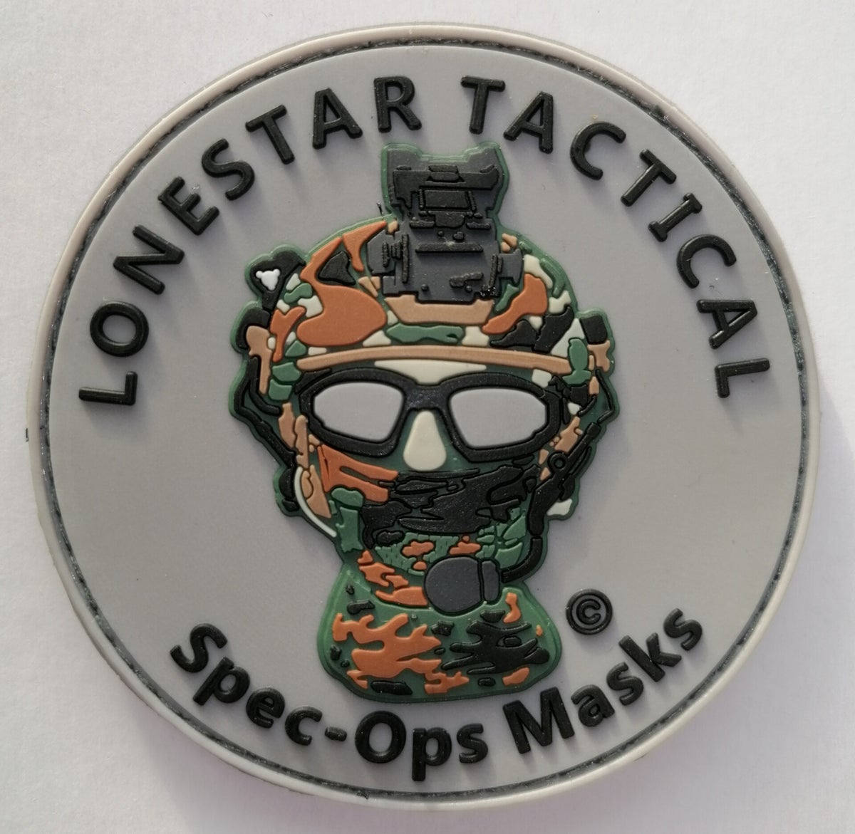 LONESTAR TACTICAL GEAR - SPEC-OPS MASKS PATCH - PVC - VELCRO BACKED ...