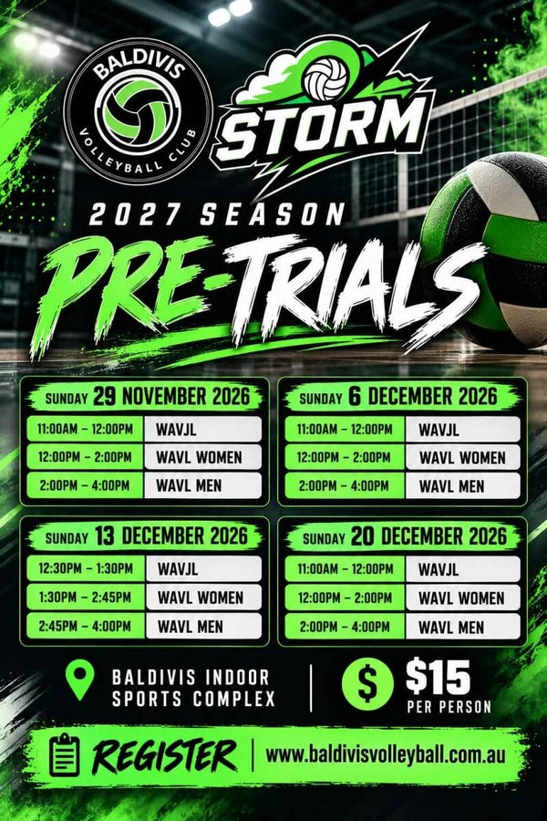 2027 Pre Trial Registration