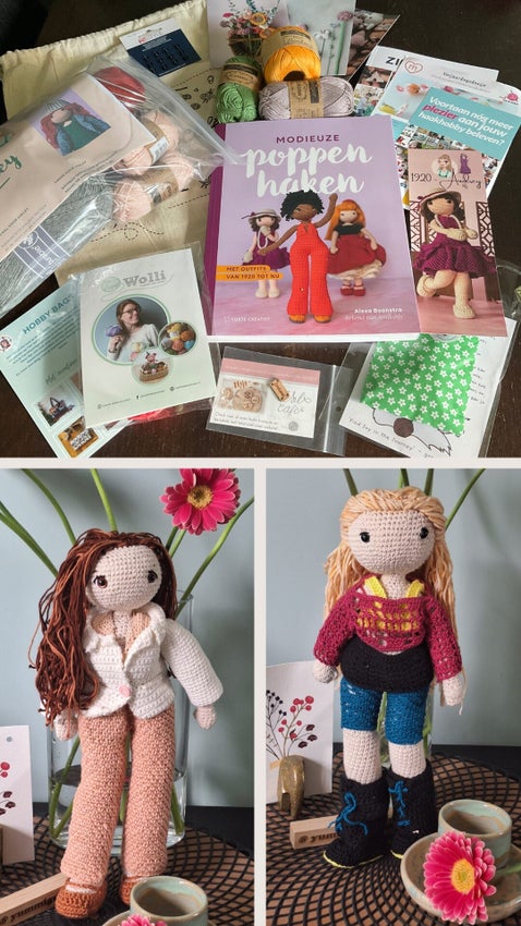 yummigurumi, poppen haken, amilishly, testen goodie bag, wolcafe, steekmarkeerders, wolli, gek op haken