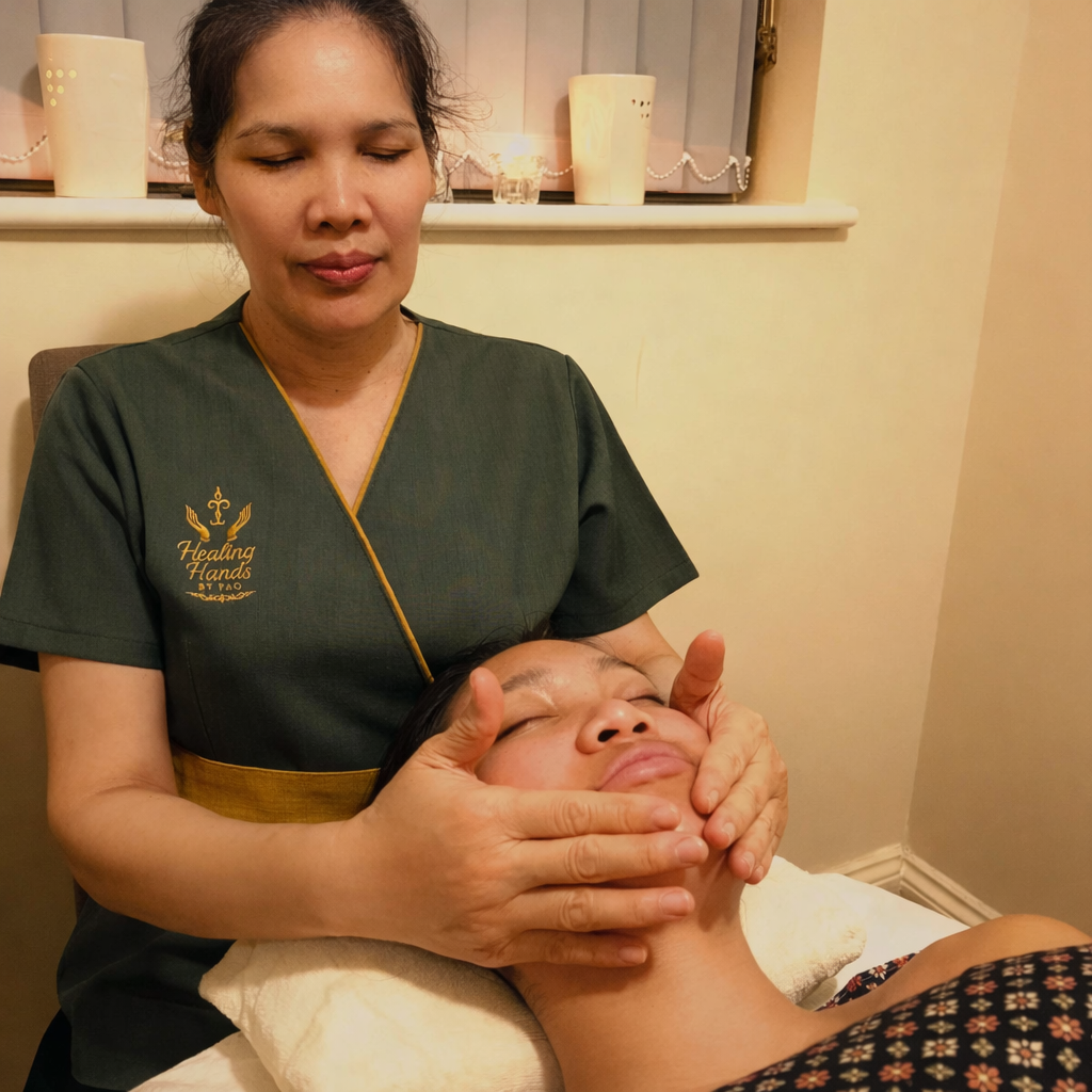 Healing Hands facial massage