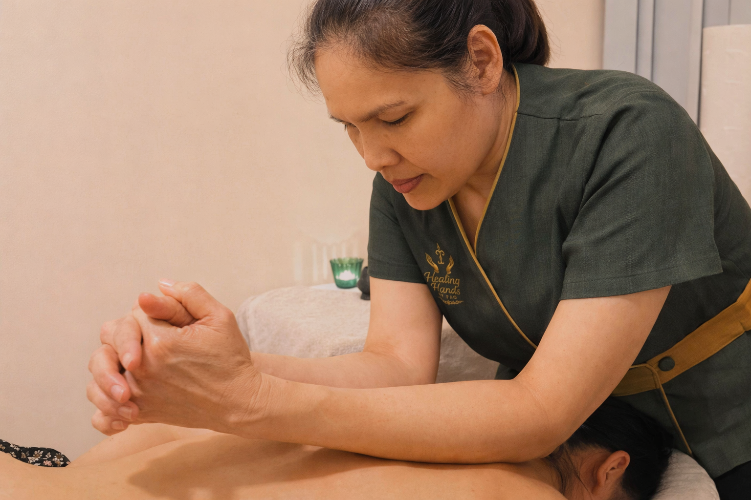 Back , Neck ,Shoulder & Head massage