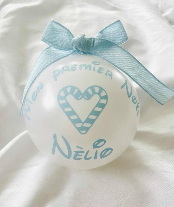 Boule de Noël personnalisée | Mon premier Noël