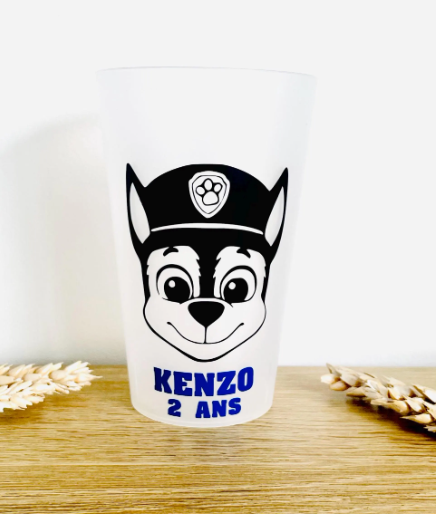 Gobelet personnalisé Chase | Pat’ Patrouille