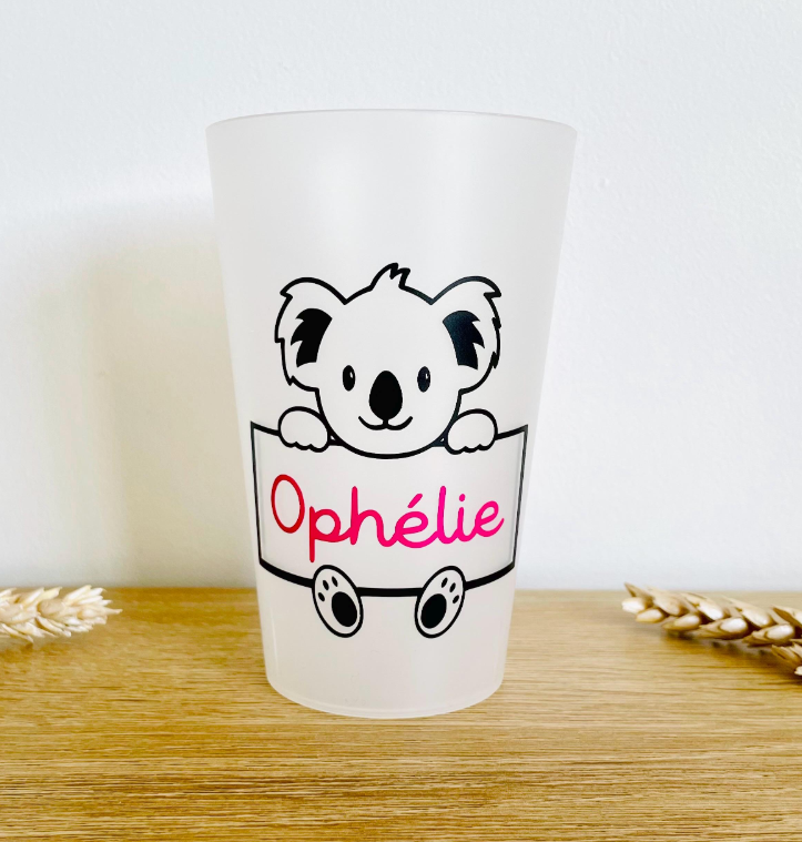Gobelet personnalisé koala | animaux sauvages / animaux de la jungle
