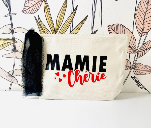 Pochette personnalisée Mamie Chérie