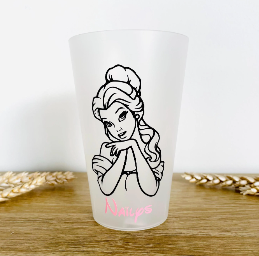 Gobelet personnalisé Belle | La Belle et la Bête