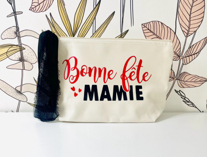 Pochette personnalisée Bonne fête Mamie