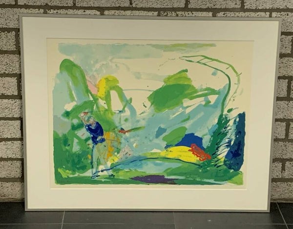 1046 - Jan van Diemen - Golf (80 * 100 incl lijst)