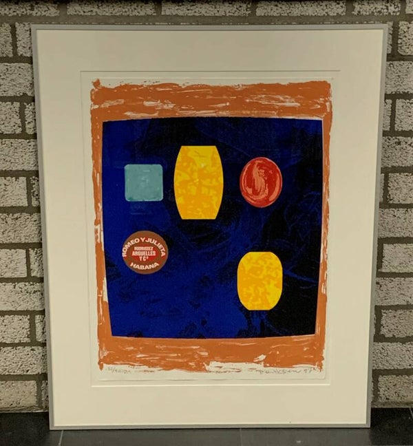 1050 - Jelis van Dolderen - Cuba brands Romeo y Julieta (80 * 100 incl lijst)