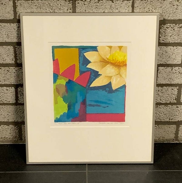0116 - Fenneke van der Elst - Huis aan het water III (50 * 60 incl lijst)