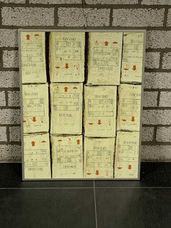 1195 - Arno Arts - 12 dozen ( 50 * 65 incl. lijst)