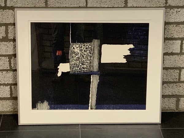 1342 - Guillaume le Roy - Abstract ( 65 * 80 incl. lijst).