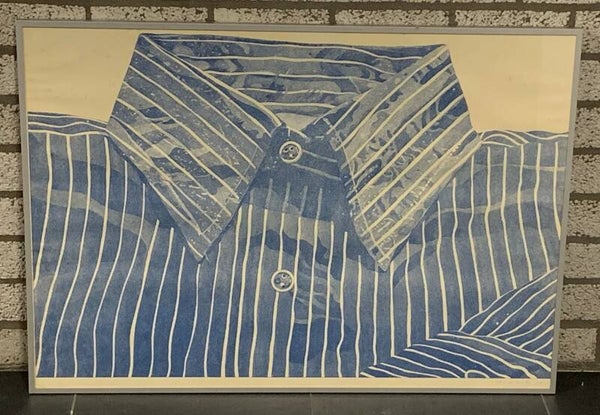 1511 - Fred van de Wal - Overhemd ( 70 * 100 incl lijst)