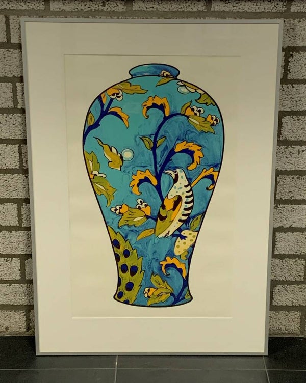 1528 - Marian Plug - Vaas I (70 * 100 incl lijst)