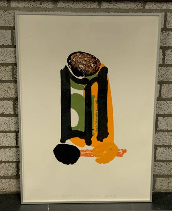 1529 - Josien Brenneker - Uberall hat sich die sonne hingeworfen ( 70 * 100 incl lijst)