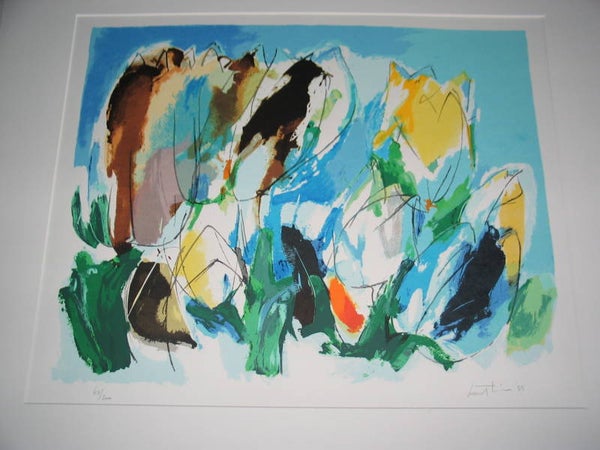 1890 - Lou Thissen - Liggende tulpen