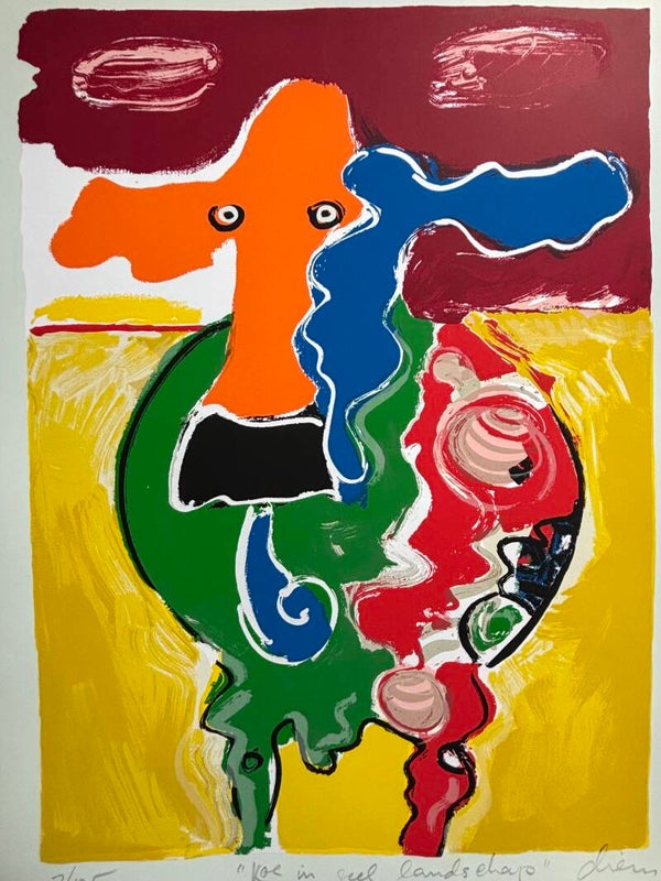2005 - Peter Diem - Koe in geel landschap