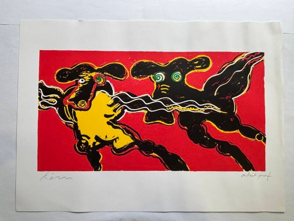 2053 - Peter Diem - Flying Cows Red