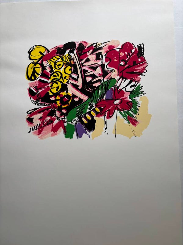 2059 - Peter Diem - bloemen (niet gesigneerd)