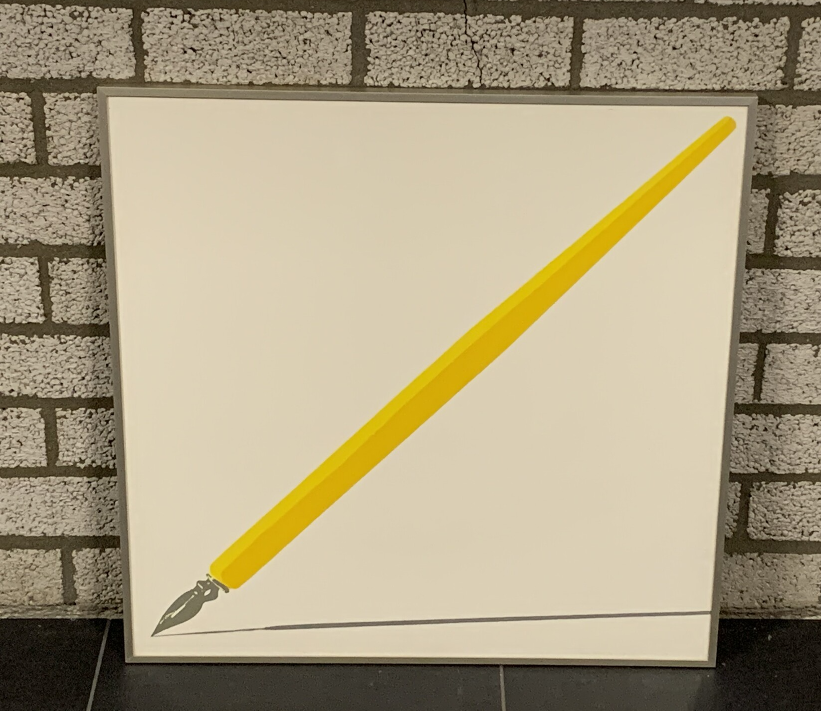 1498 - Ineke Calis - Pen (65 * 65 incl lijst)