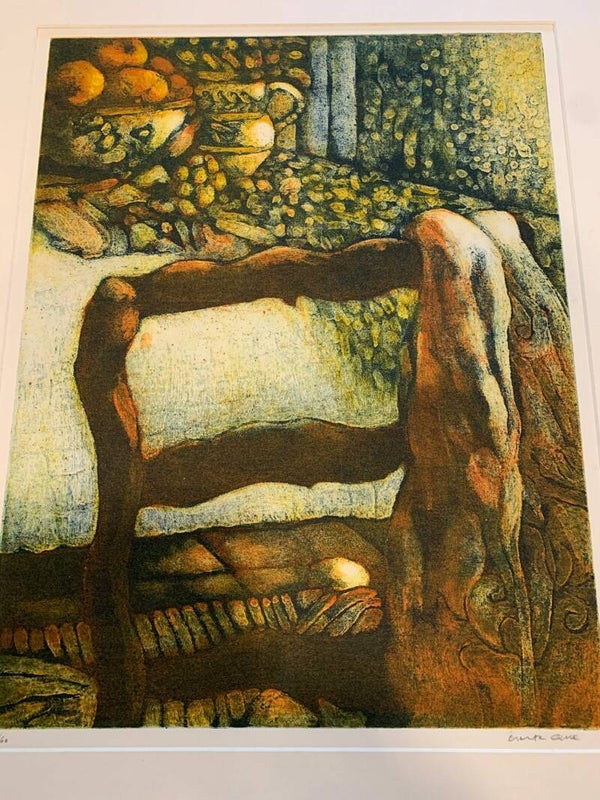 1887 - Elmar Gille - Stoel / fruitschaal