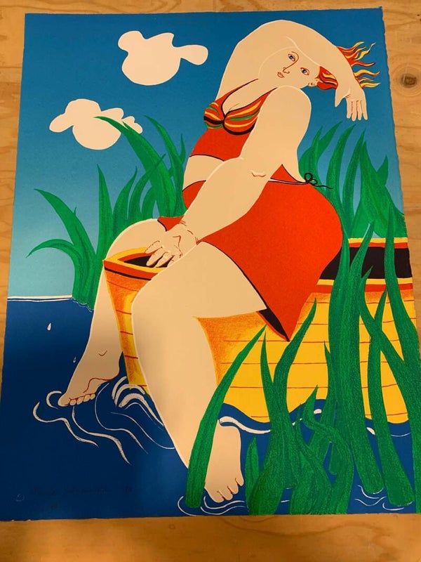 0167 - Maria Schuurman - Vrouw en boot