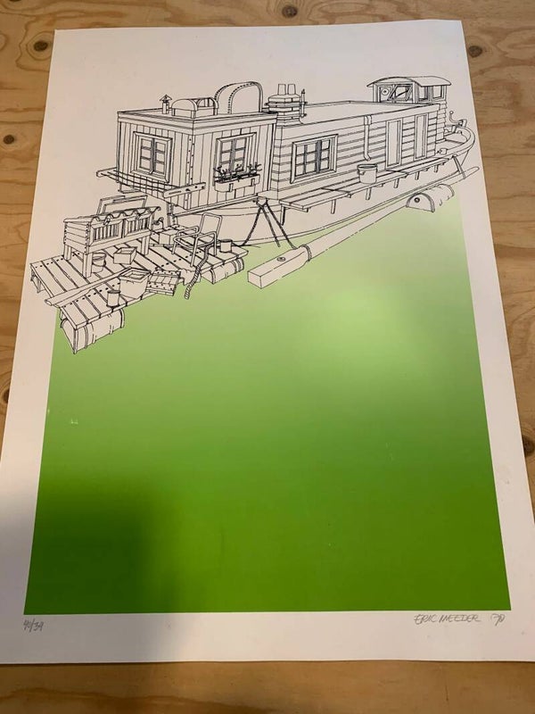 1990 - Eric Meeder - Woonboot