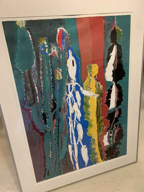 0357 - Hans Ebeling Koning - abstract ( 95 * 125 incl lijst)