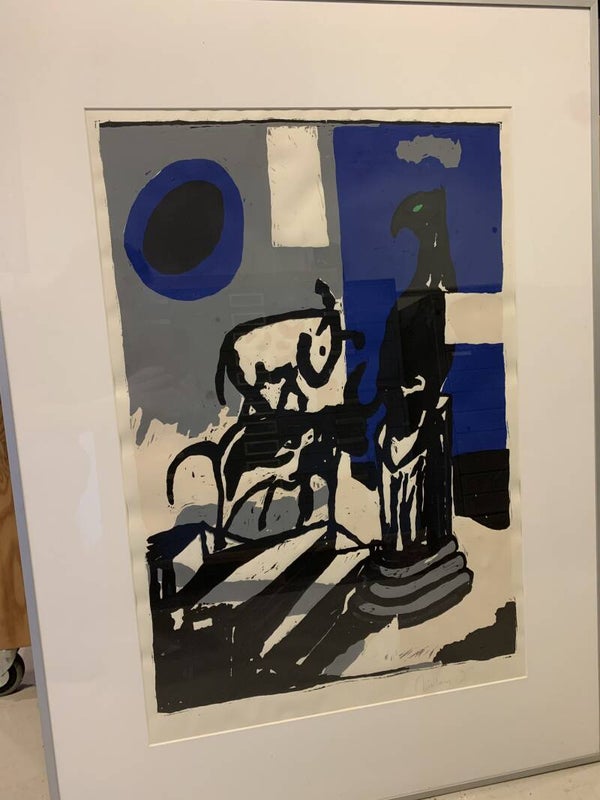 1007 - Nicolaas Maathuis - Adelaar (80 * 110 incl. lijst)