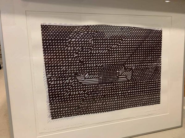 1051- Roland Sohier - l'Art et fantasie / When my Ship comes in (80 x 100 incl. Lijst)