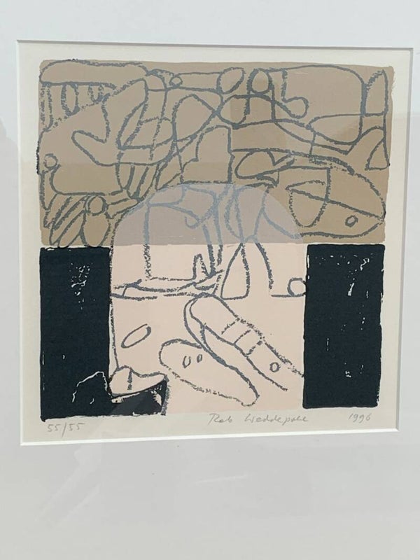 1914 - Rob Weddepohl - Metamorfosen II (40 * 50 incl. lijst)