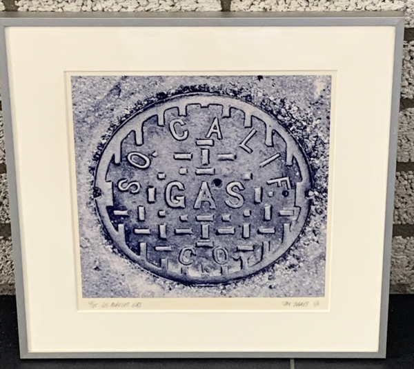 0137 - Paul Baars - Los Angelos Gaz ( 40 * 40 incl lijst)