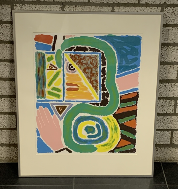 1337 - Skiczuk - Abstract ( 65 * 80 incl. lijst)