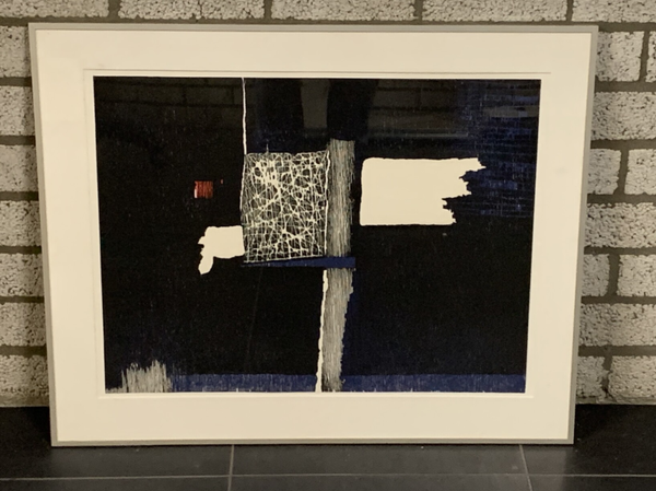 1340 - Guillaume le Roy - Abstract ( 65 * 80 incl. lijst).