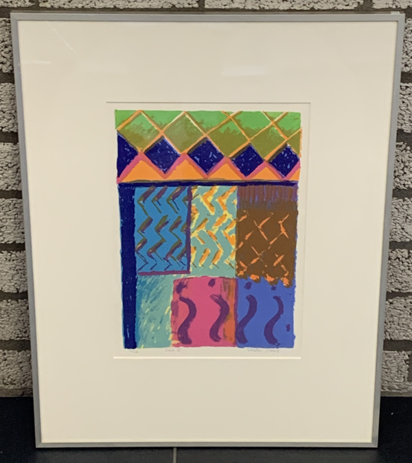 0256 - Milou Honig - Souk II ( 50 * 65 incl. lijst)