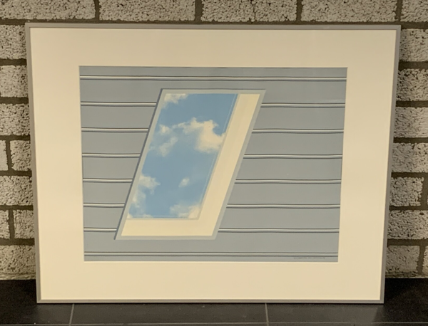 1344 - Frits Hesseling - Raam ( 65 * 80 incl. lijst)