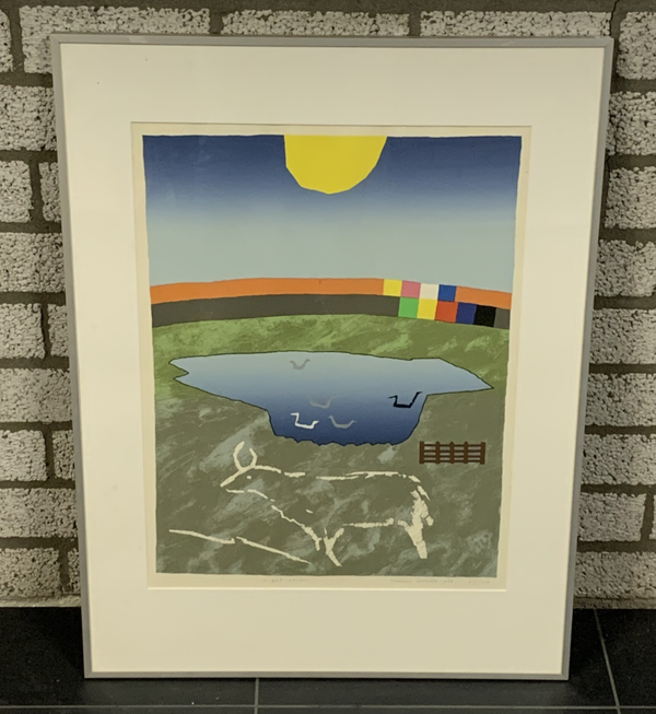 1401 - Harrie Gerritz - Night Vision  ( 60 * 80 incl. lijst)