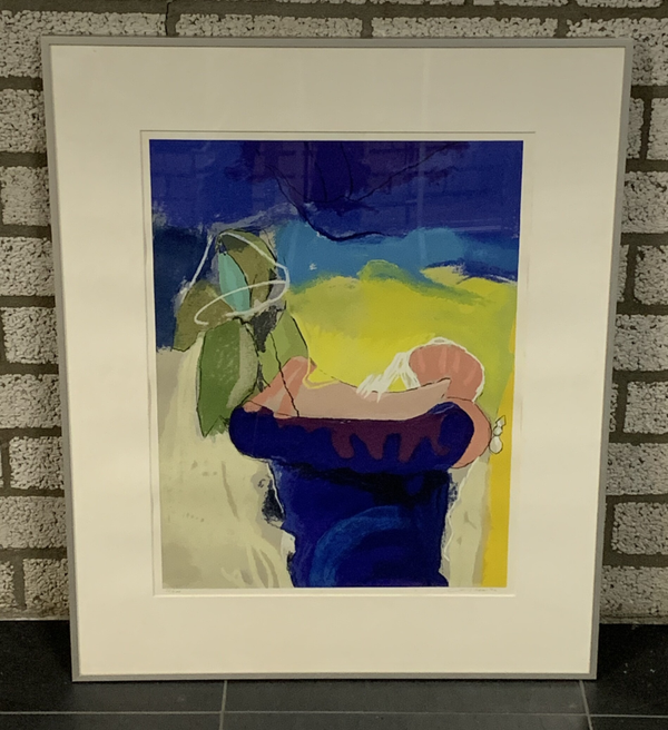 1366 - Henk van Vessem - Greece suite ( 65 * 80 incl. lijst)