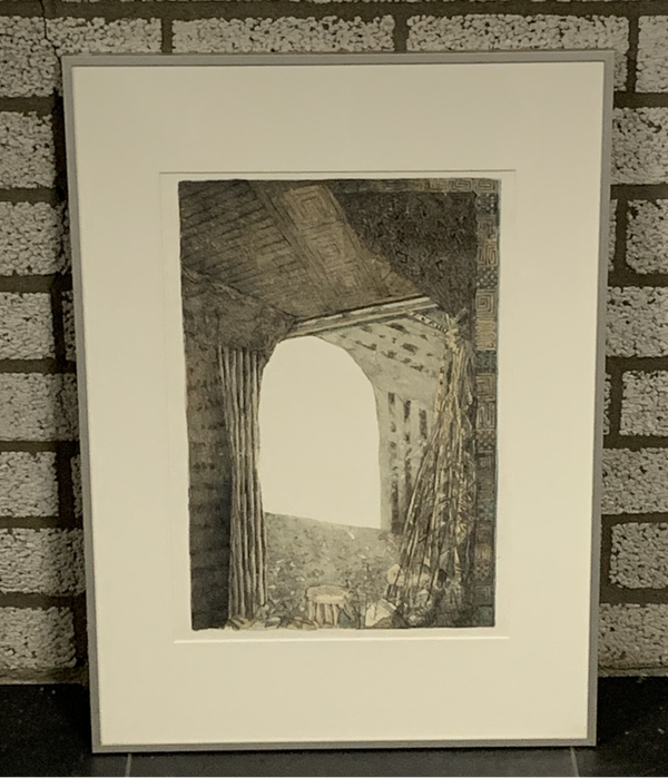 0271 - Lon Buttstedt - Via Tuscus I (50 * 70 incl. lijst)