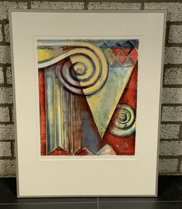 1374 - Marianne Aulman - Capitello VIII ( 60 * 80 incl. lijst)