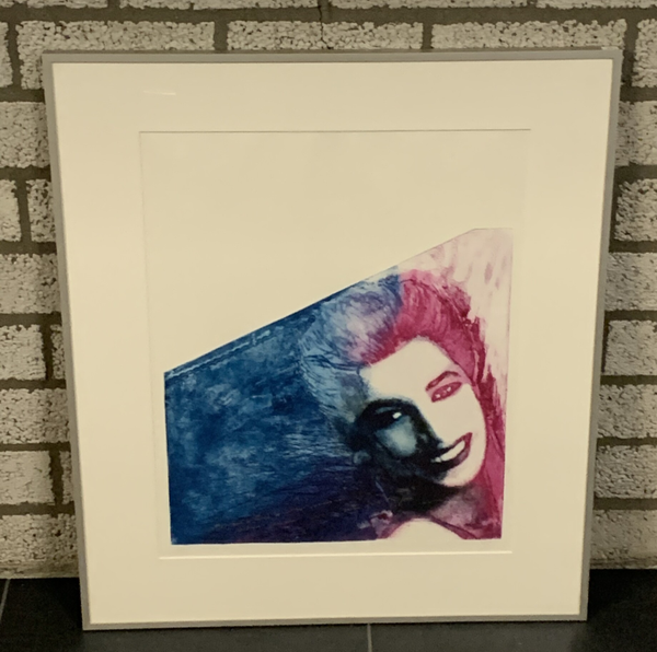 1299 - Lia van Hengstum - Big smile ( 60 * 70 incl. lijst)