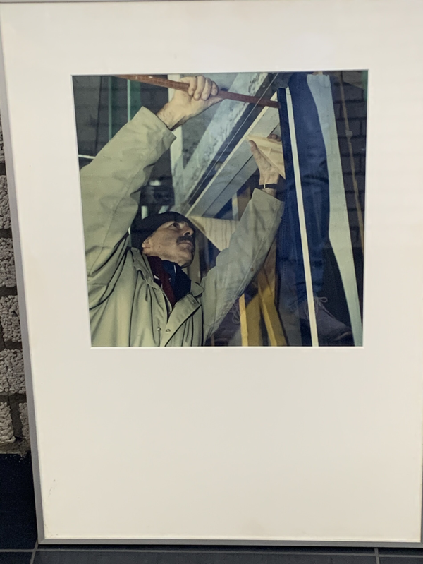 0378 - Onbekend -  foto timmerman ( 50 * 70 incl. lijst)