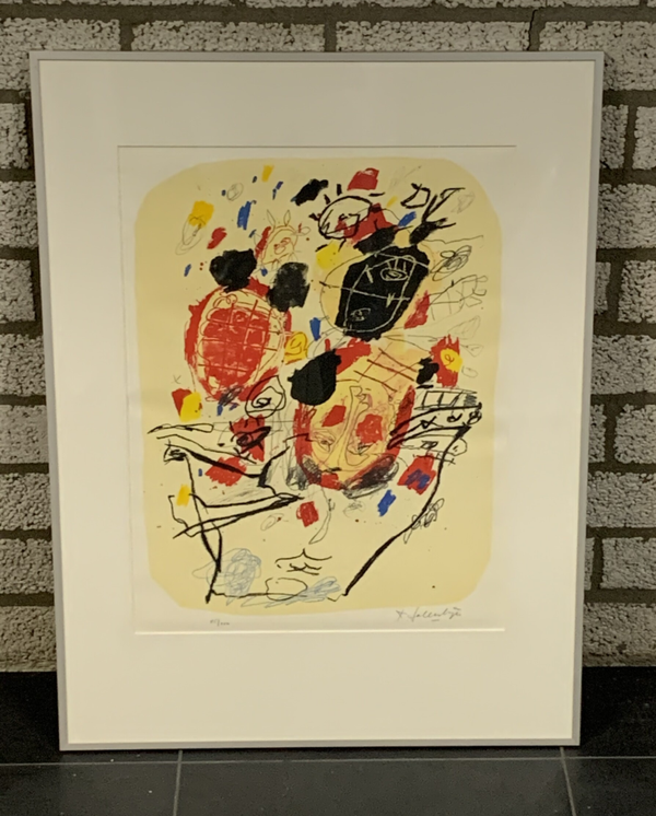 0404 - Kees Salentijn -  Eivissa I  ( 60 * 80 incl. lijst)