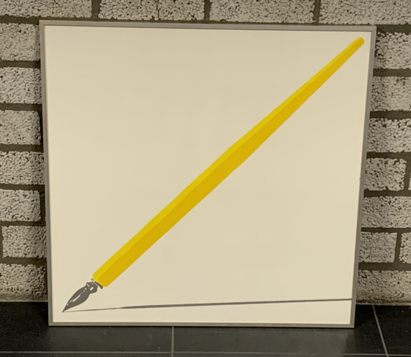 1509 - Ineke Calis - Pen (65 * 65 incl lijst)