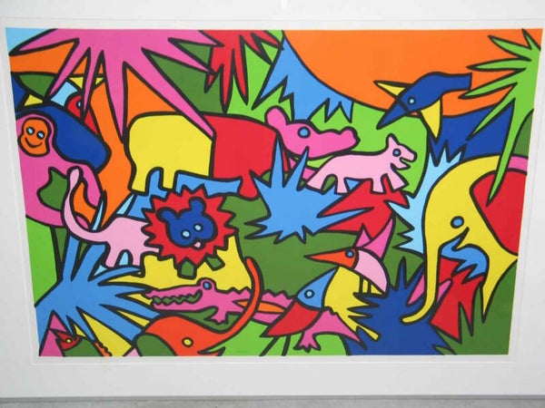 1917 - Shunyam - Kenya ( 90 * 120 incl. lijst)