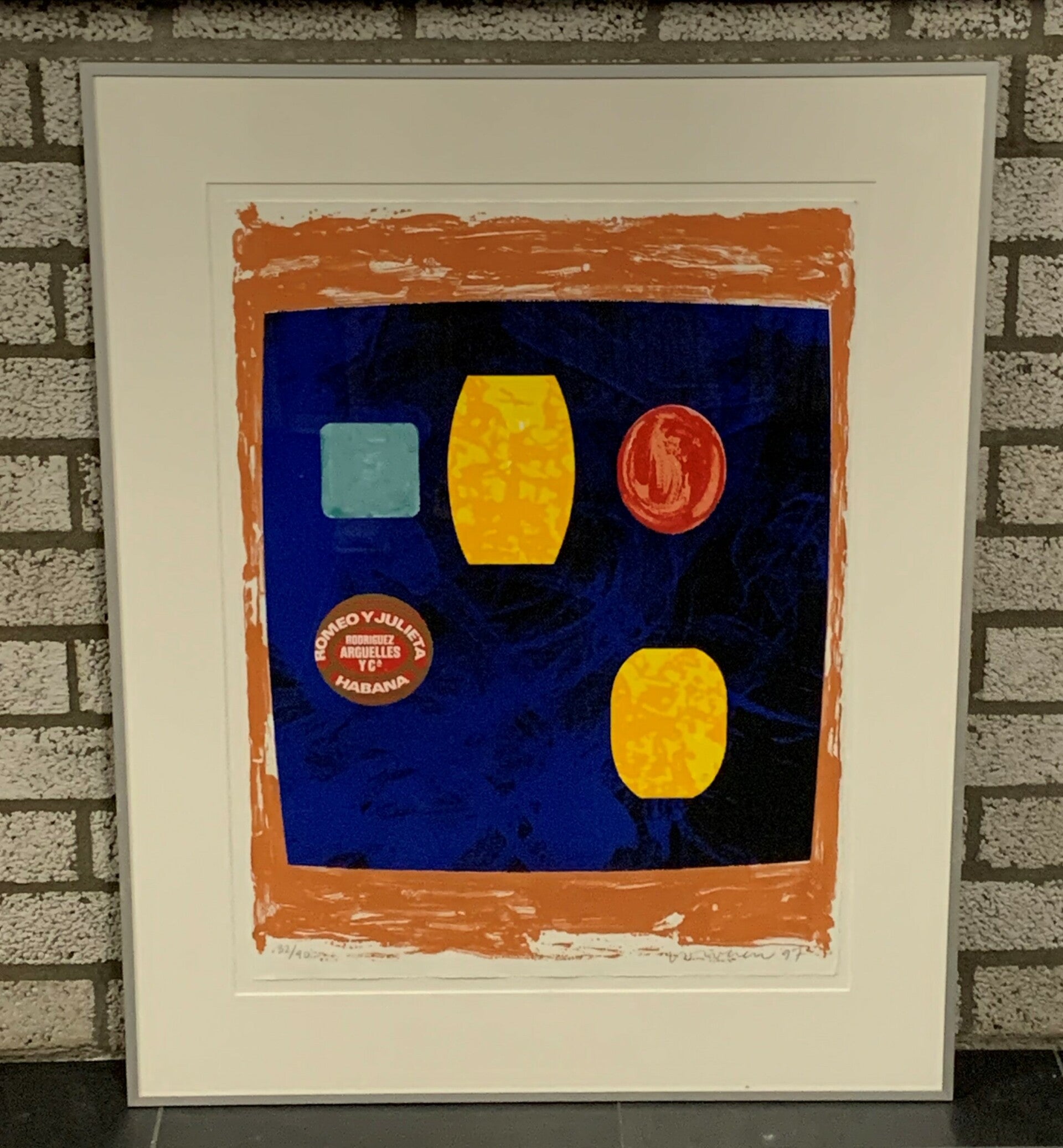 1050 - Jelis van Dolderen - Cuba brands Romeo y Julieta (80 * 100 incl lijst)