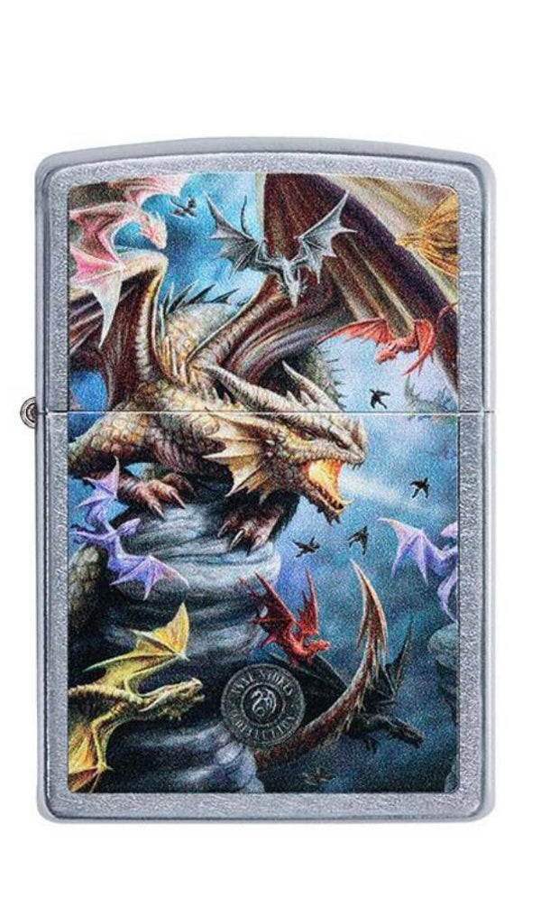 Zippo Aansteker - Anne Stokes - Dragons