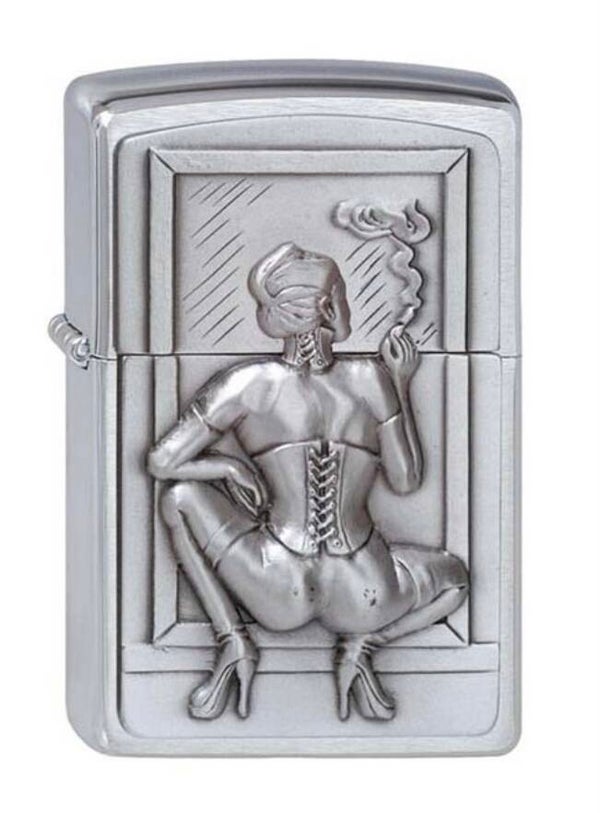Zippo Aansteker - Smoking Woman Embleem