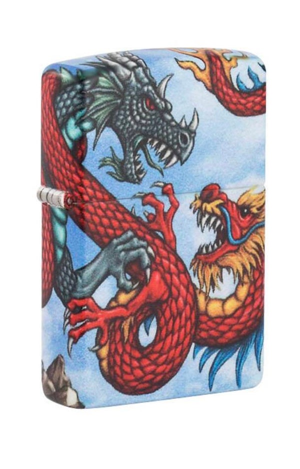Zippo Aansteker - Fighting Dragon