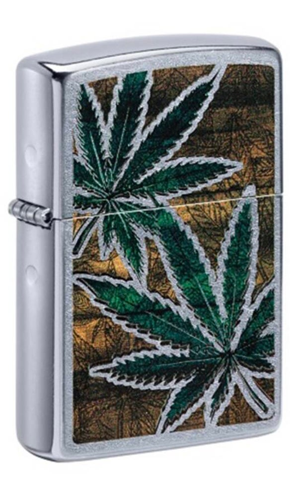 Zippo Aansteker - Cannabis Design
